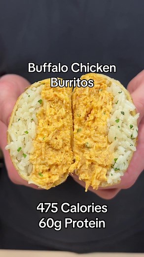 Protein-Packed Buffalo Chicken Burritos Recipe