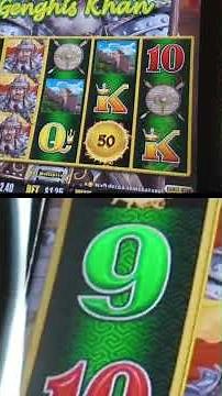 Genghis Khan Slot Machine BIG WIN ALERT! $30 Bonus & Jackpot Fever! #slot #casino #jackpot