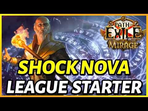 [PoE 3.28] Super Tanky Caster! New Shock Nova Archmage Hierophant League Starter