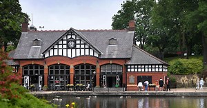 There’s a beautiful Victorian park with a boating lake in Greater Manchester