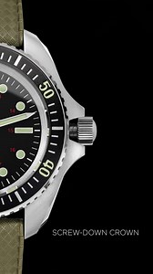 3.2K views · 20 reactions | The Commando returns — brighter than ever. The new Diver 200M Mecaquartz Commando with the iconic Monnin® case is now for pre-order! | HGP Watches - Hommes Grenouilles Paris | Facebook