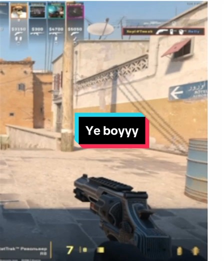 The R8 is a powerful double-action revolver available for purchase by both teams. It has 8 rounds of .357 Magnum in the cylinder and 8 rounds in reserve. This revolver has 2 firing modes: double action and single action. The spread of this revolver in single action mode [RMB] is very difficult to control, but this is compensated by high damage and the same penetration. In double action mode [LMB] (single-action), when you pull the trigger, the hammer first cocks and then hits the primer, resulti