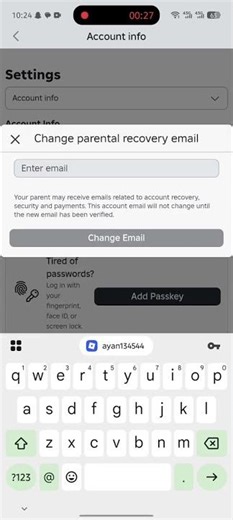 how to see password in roblox