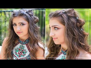 How to Create Boho Bubble Braids | Kamri's Prom Hairstyles 2018
