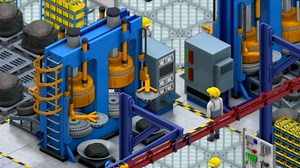 1.2K views · 54 reactions | A new animation for the tyre-making machine in production Line :D How is *your* car factory doing? | Production Line | Facebook