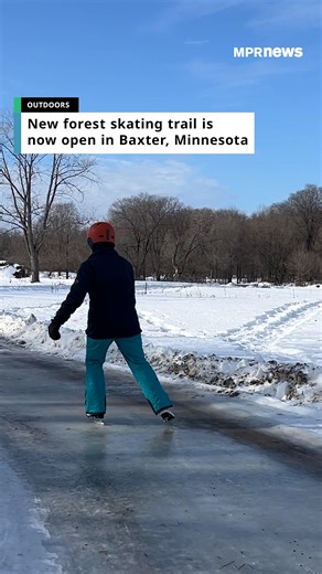Unlike a frozen lake or smooth rink, the Northland Arboretum forest ice skating trail has curves, hills and occasional bumps.The trail in Baxter winds through snow-covered pine trees and fields in a loop just under half a mile long. The idea for creating a skating trail started a couple of years ago. The Northland Arboretum already maintains 13 miles of trails for hiking, cross-country skiing and snowshoeing. In a 2023 survey, community members said they wanted more opportunities to use the trai