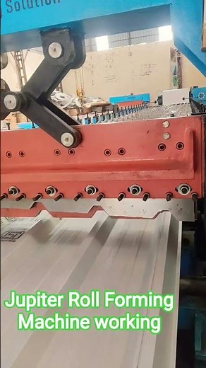 jupiter Roll Forming Machine #profile sheets Manufacturing plants# youtube shorts #technicalrkay#