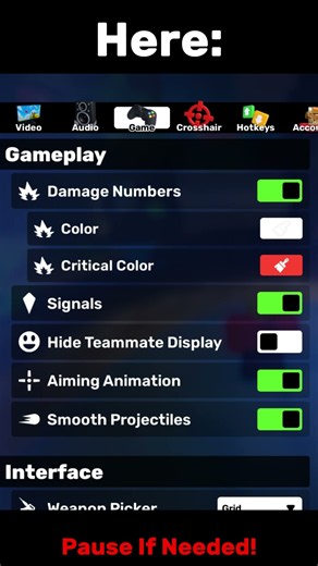 My Settings 415 Streak Approved