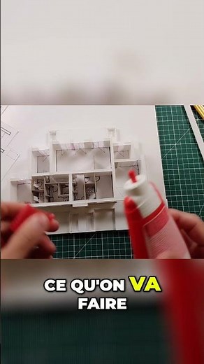 Secrets d'architecte: Collez votre papier calque comme un pro! #shorts