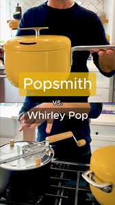 Nothing Beats Fresh 🍿Versatile stovetop popper 🤌Stainless steel ✨Easy & fun to use 💧Dishwasher safe 🌀Works on all stovetops (even induction) Trust us, you'll never go back to microwave popcorn again. | Popsmith