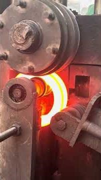 Inside the forging factory From Thick to Thin: Team Forging a Red-Hot Steel Billet #forging #forge