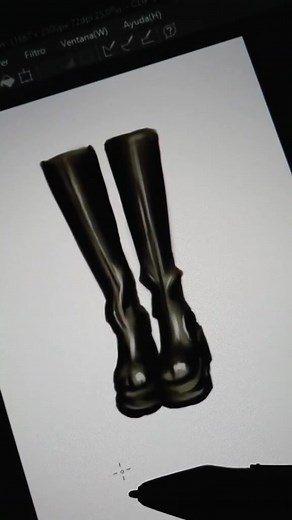 Step-by-Step Boots Drawing Tutorial | Patreon Exclusive