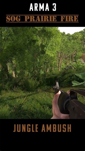 SOG Prairie Fire - Jungle Ambush - Arma 3 #gaming #arma3 #milsim