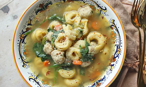 Italian Wedding Soup with Tortellini Recipe