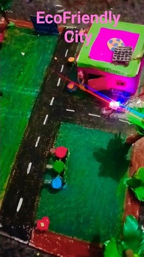 🌺science and SST project for student eco friendly City #trending #project