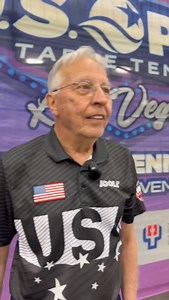 We caught up with Dell Sweeris, champion of the Over 80 category at the 2025 US Open Table Tennis Championships, following his title win. Fun fact: Dell is a USA Table Tennis Hall of Famer who first picked up a paddle at just nine years old. Over a remarkable career, he has competed at the highest levels of the sport, won major international titles including the 1971 Canadian Open, and represented the United States during the historic Ping-Pong Diplomacy matches in the 1970s. This year also mark