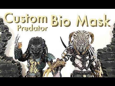 Custom Neca Predator Bio Masks & Accessories By LRL Customs