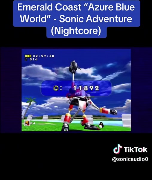 Azure Blue World Nightcore Remix - Sonic Adventure