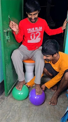 Balloon Foot Challenge FAILED! 😂