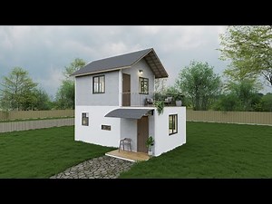Two Storey Tiny House | 4×7 Meters (600 Sq.Ft) | Smart Family Home