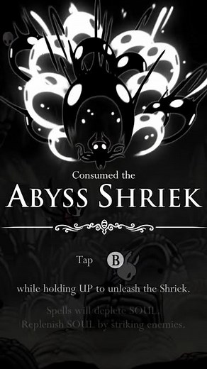 Default on Instagram: "Figuring Out HOW to Upgrade The Howling Wraiths Spell in #HollowKnight ======================= After all this time, I’ve finally unlocked the last spell upgrade I needed: Abyss Shriek! This is all about how I Upgraded my Howling Wraiths spell. This one was locked behind a tricky puzzle, and let’s just say this short cuts out a lot of the time I spent thinking. 😂 Eventually, I connected the dots: the rocks on the ground, the soul vessel, soul spells, and the riddle about v