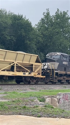 NS 96X Grex ballast train in Catawissa PA
