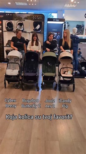 Rasklopi, sklopi, ponovi! 😄 Testiramo tko ima najjaču ruku — Cybex Beezy, Bugaboo Butterfly 2, Joolz Aer 2 ili iCandy Pip? Koja bi vi ubacili u prtljažnik bez razmišljanja? 🚗💨 👇 Glasaj za svog favorita! #svijetbeba #megastore #babyworld #babystore #strollers #dizajniranozaroditelje #pomjeridjeteta | Svijet Beba