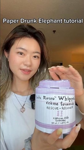 Paper Drunk Elephant tutorial