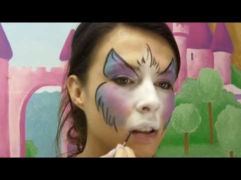 Kitty Cat Face Painting Tutorial