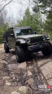 Trail Testing the Canopy on my Jeep Gladiator #gladiator #automobile #jeep