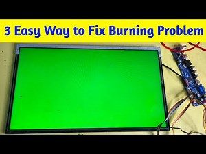 3 Way to fix LED TV Red Green Blue problem | Easy way to fix Burning Problem