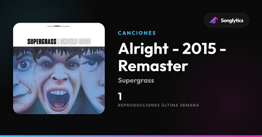 Alright - 2015 - Remaster - Songlytics