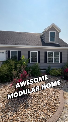 Chance’s Home World on Instagram: "SWEET off from modular home by Commodore Homes! This prefab house is 2 story and has a great floor plan! WATCH THE FULL TOUR ON THE CHANNEL FOR ALL THE INFO AND PRICING, link in bio! #modularhome #modularhouse #prefabhouse #prefabhome #manufacturedhomes #housetour #newhome"