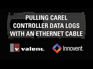 Pulling Carel Data Logs with an Ethernet Cable