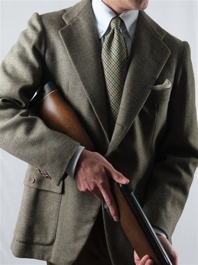 MASTER PIECE 1975 Bespoke Tweed Hunting Jacket M - Etsy