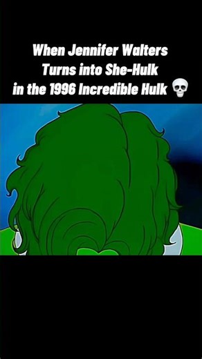 1996 Hulk Transformation Vs 1996 She-Hulk Transformation #shehulk #hulk #theincrediblehulk #video