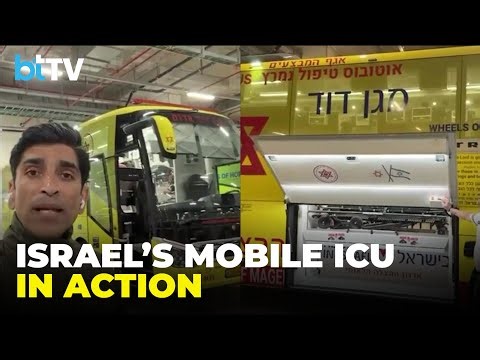 Ground Report: Inside Israel’s Mobile ICU Bus Saving Lives Amid War With Iran Escalation