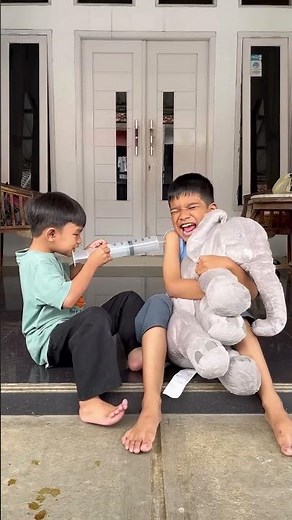 Crying because of injection fear 😭 #shorts