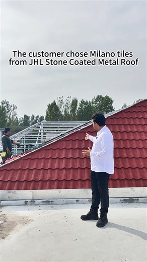 🌟 Introducing the JHL Stone Coated Metal Tile 🌟 Are you looking for the perfect roofing solution that combines beauty, durability, and efficiency? Look no further than our exquisite Milano tiles! Crafted with care, our JHL Stone Coated Metal Tiles offer an elegant aesthetic that complements any home while ensuring long-lasting protection against the elements. With their superior strength and lightweight design, they are the ideal choice for homeowners who value both style and functionality. Wh