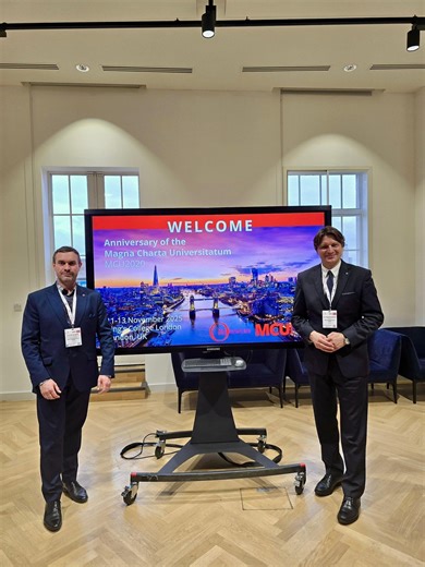 Uniwersytet Pomorski na jubileuszowej konferencji Magna Charta Universitatum w Londynie