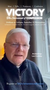 This Saturday, we host ‘Victory: ‘The Sacrament of Confession’ at St Patrick’s in Kilsyth. Register at bit.ly/returntoconfession | Archdiocese of St Andrews & Edinburgh