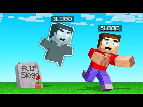 YOU DIE = YOUR GHOST CHASES YOU! (Minecraft)