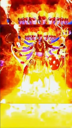 मां काली🔥 का चण्डी रूप।#shorts #maakali #maadurga #maa #maastatus #trending #maashakti #mahadev