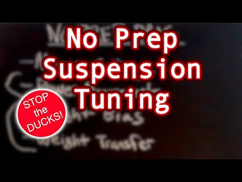 No Prep Drag Racing Suspension Setup! All No Prep Tuning!