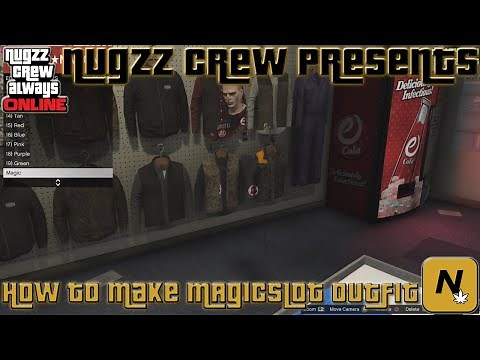 Grand Theft Auto V Online: How To Make Magic Slot Outfit (SAVE WIZARD & File) PATCHED