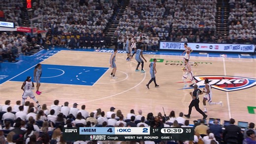 94K views · 848 reactions | Aaron Wiggins (21 PTS) and Jalen Williams (20 PTS) led the Oklahoma City Thunder's demolition crew in Game 1 ⚡️ #NBAPhilippines #NBAHighlights #NBAOnPilipinasLive #NBAPlayoffs | NBA Philippines | Facebook