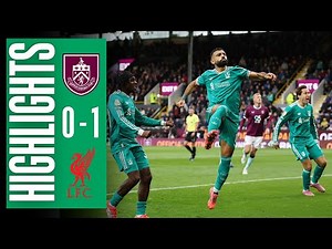 Burnley vs Liverpool 0-1 Highlights | Premier League 2025 | liverpool burnley