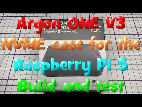 Unleash the power of the Raspberry Pi 5 - 1TB NVME and Argon ONE v3 NVME case.