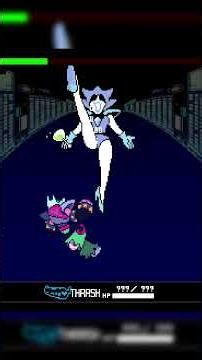Roaring Thrash is still STRONGER than Giga Queen in Deltarune