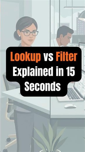 Lookup vs Filter Explained in 15 Seconds
